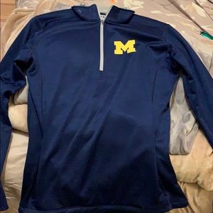 Michigan half zip